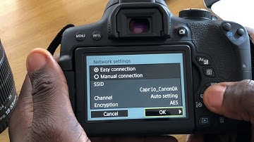 Enable WiFi Transfer to Computer on Canon EOS Rebel T6i / EOS 750D