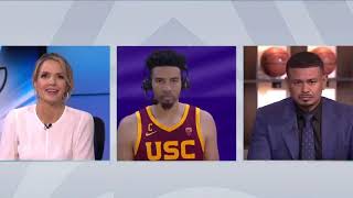 USC's Isaiah Mobley credits brother Evan for setting up 'highlight plays'