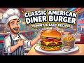 Classic American Diner Burger