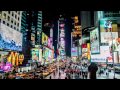 New York Time Square New York Time lapse. Night shot