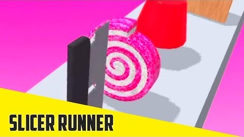 Slicer Runner - Gameplay All Levels android ios