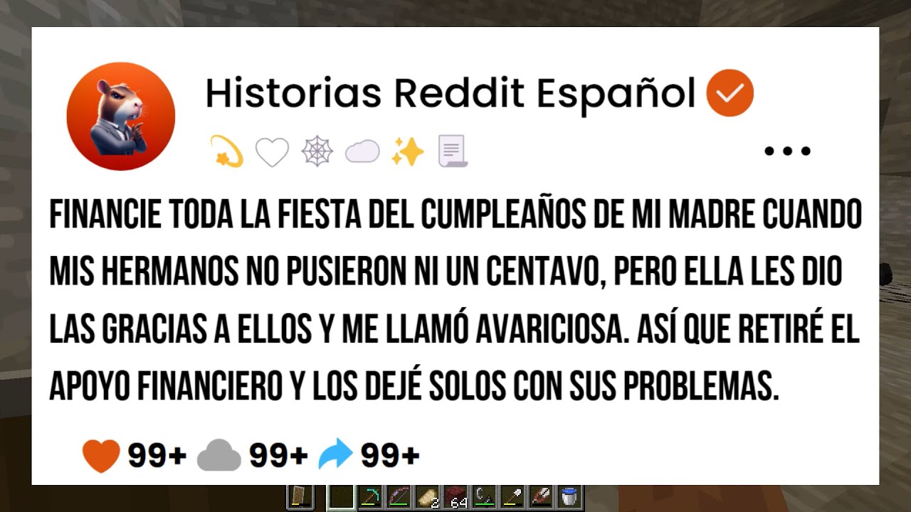 Financie Toda La Fiesta Del Cumpleaños De Mi Madre Cuando Mis Hermanos No Pusieron Ni Un Centavo Pe