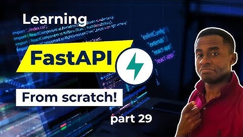 Day 29: FastAPI: Background Tasks