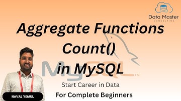 25.1. Aggregate Functions Count() in MySQL | Introduction to MySQL