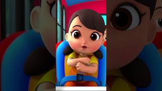 Canzone Le Ruote Sull'Autobus #Shorts #Ytshorts #Wheelsonthebus #Rhymes #Popular
