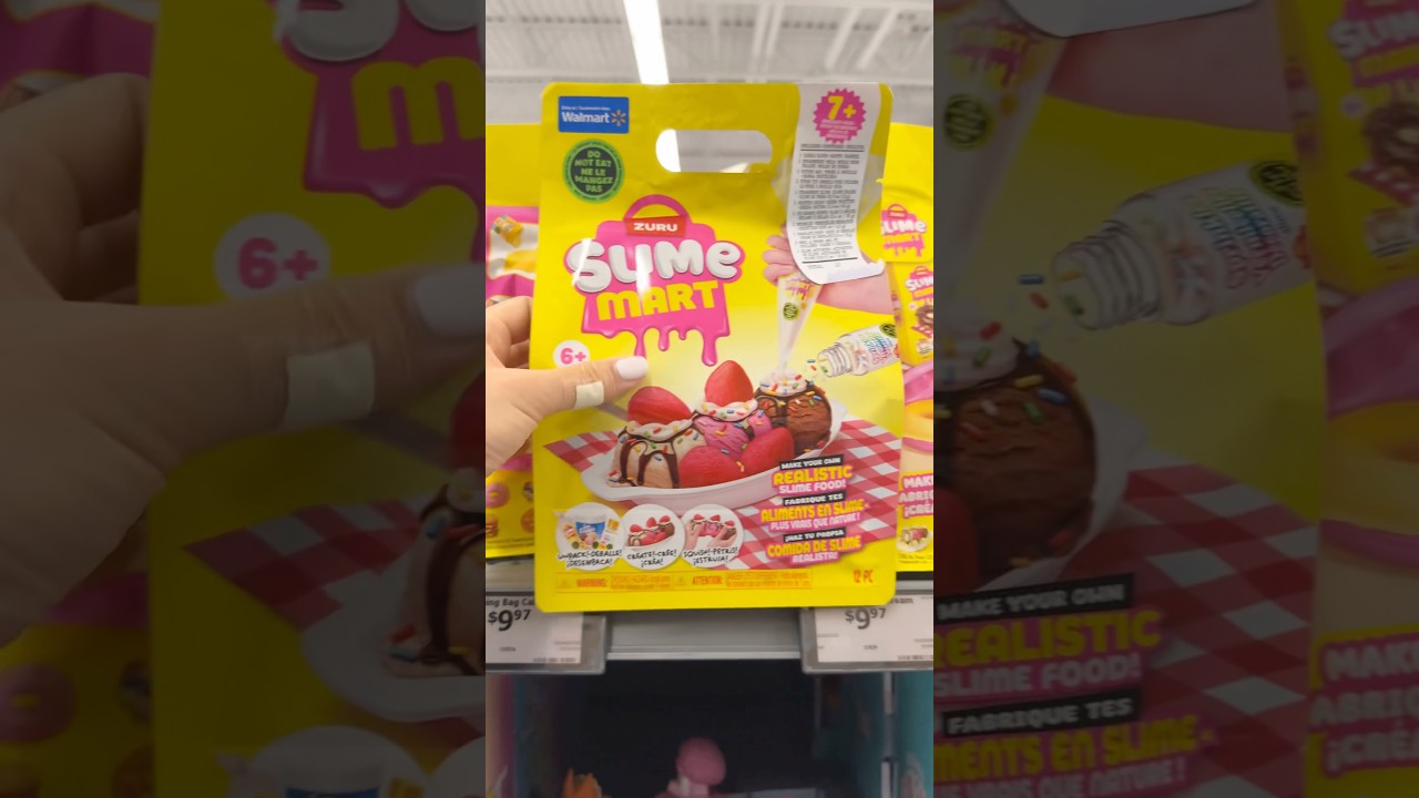 Shopping at Walmart • Slime Mart recipes 