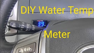 DIY Perodua Alza Coolant Temperature Meter