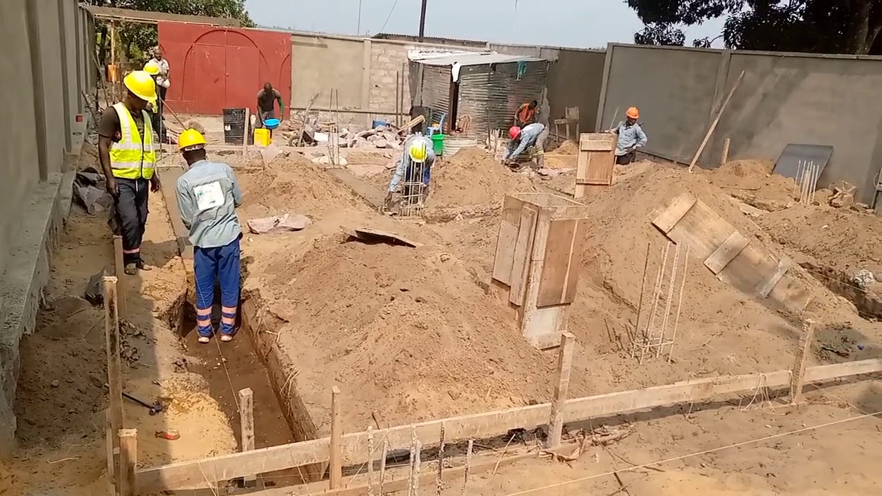 Fondation d'une maison R+1 avec GLOBAL CONSTUCTION & INGÉNIERIE suite.