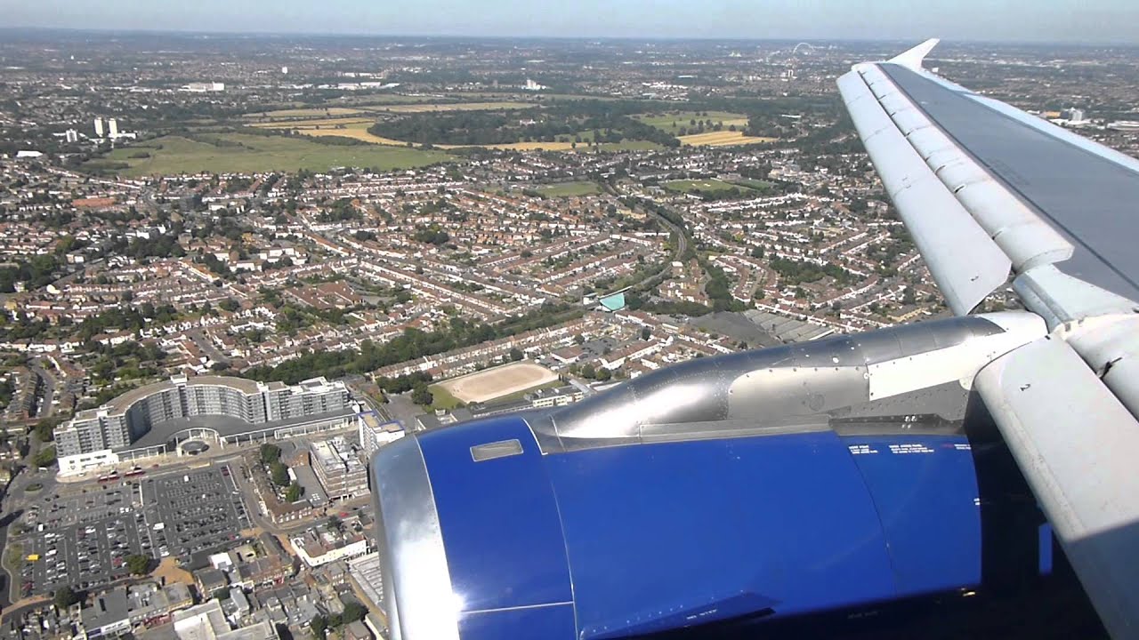 Sightseeing Alert! BA A319 Landing In Heathrow Over City Of London (September 7th, 2012)