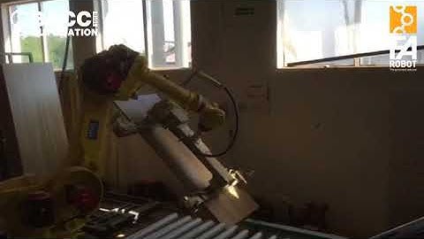 BACCI AUTOMATION - Robotic cell for Door loading - Sekpol