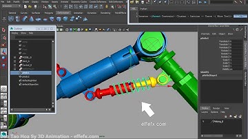 Hướng dẫn Rigging Maya Bài 3 Rig Chân Robot Phần 6