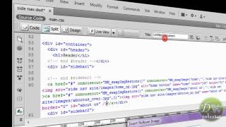 Insert Rollover Images into Dreamweaver part 2