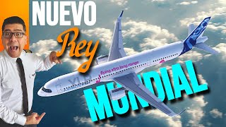 Airbus 320 FAMILY destrona a BOEING y ROMPE RECORD