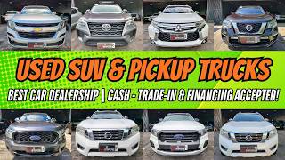 2026 Secondhand SUV and Pickup Truck in Basmarket Philippines | Segunda Manong Sasakyan sa Merkado