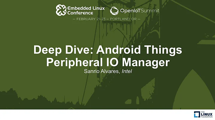 Unleash the Potential of Android Things with Peripheral IO Manager