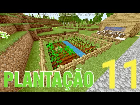 Minecraft Aventura: FAZENDO UMA PLANTAÇÃO MELHOR #11 - YouTube