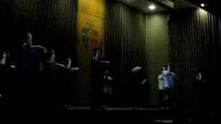 SJU Lambda Phi Epsilon Step
