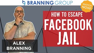 What to do when your in FACEBOOK JAIL || Branning Content Studio