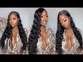 It’s A 4x4 CLOSURE Wig NOT A FRONTAL! Sleek Deep Side Part Tutorial FT RUIYU HAIR