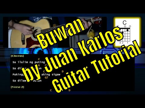 Buwan By Juan Karlos | Guitar Chords | Tutorial