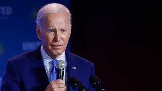 LIVE: Biden addresses International Association of Fire Fighters | NBC News