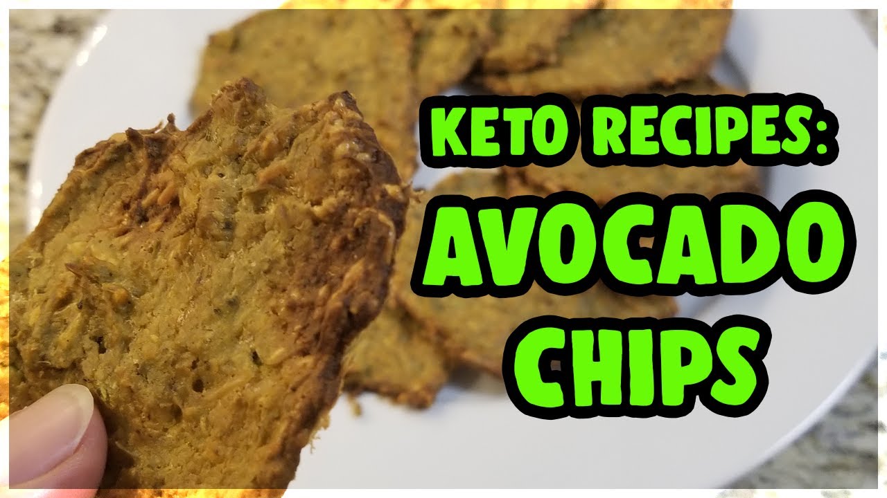 Avocado Chips Keto Recipes by Foodie Louie YouTube
