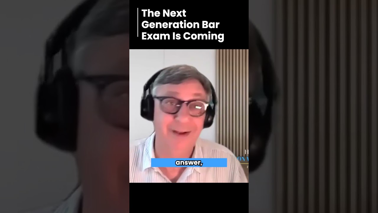 Get ready for the Next Generation Bar Exam! It's going to look very different with multiple choice,