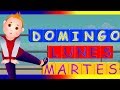 Domingo, Lunes, Martes (Sunday, Monday, Tuesday) | Canciones infantiles en Español | ChuChu TV