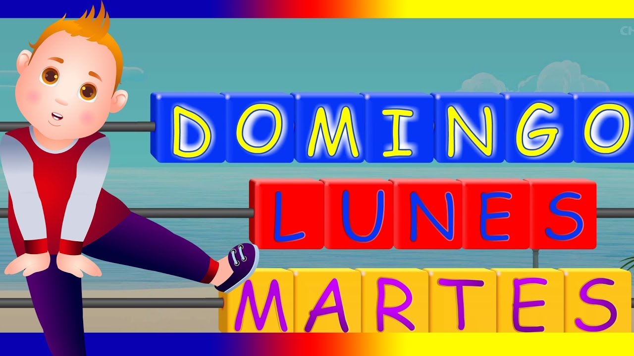 DOMINGO, LUNES, MARTES | Canciones infantiles en Español | ChuChu TV