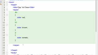 Web Design Class 6