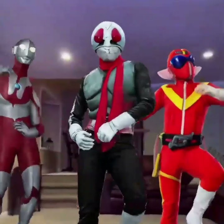 DANCE IF YOU'RE THE BEST JAPANESE SUPERHERO. #tokusatsu #kamenrider #ultraman #supersentai