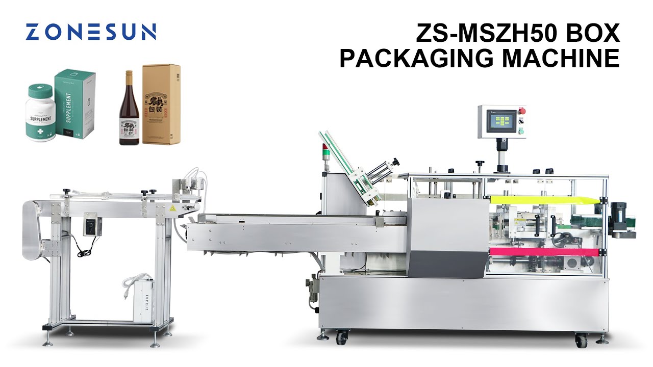 New Arrival | ZONESUN Automatic Carton Boxing Packaging Machine ZS-MSZH50