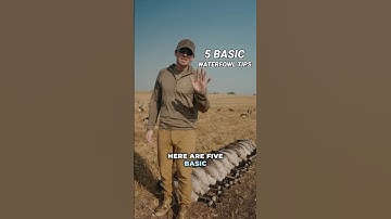 5️⃣ BASIC WATERFOWL TIPS! #duckhunting #goosehunting #waterfowl101 #waterfowltips