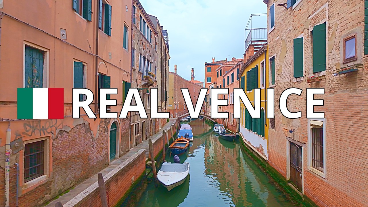 Venice, Italy Walking Tour 4K | Real Venice Beyond Tourism