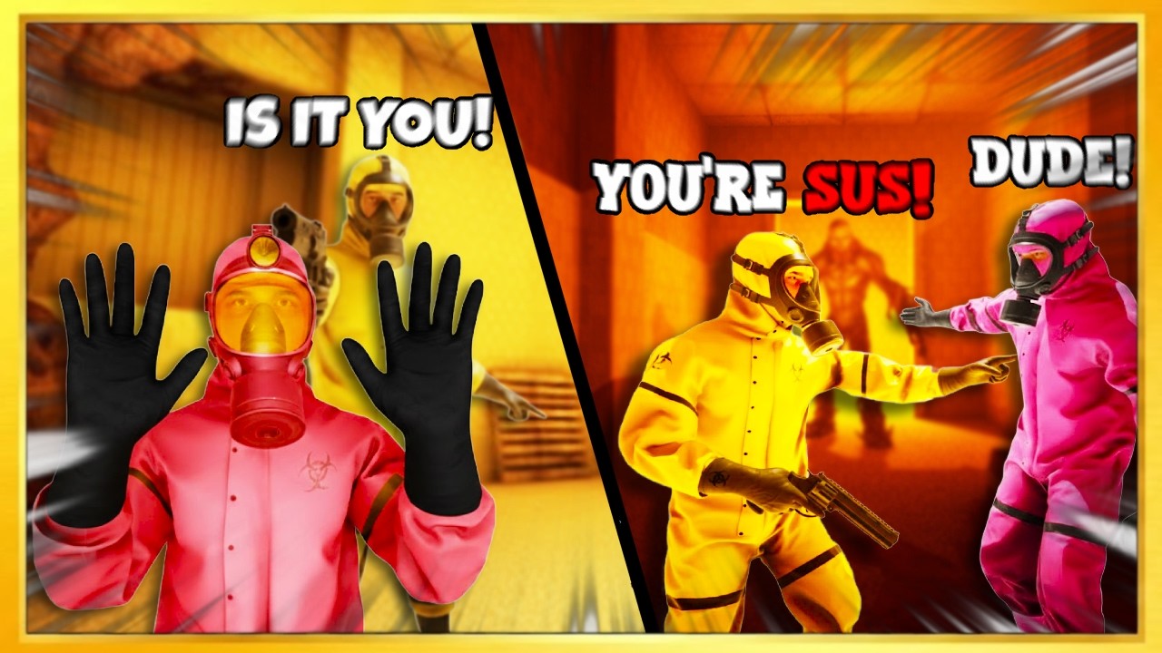 AMONG US in the BACKROOMS! | BackRooms Apprehension