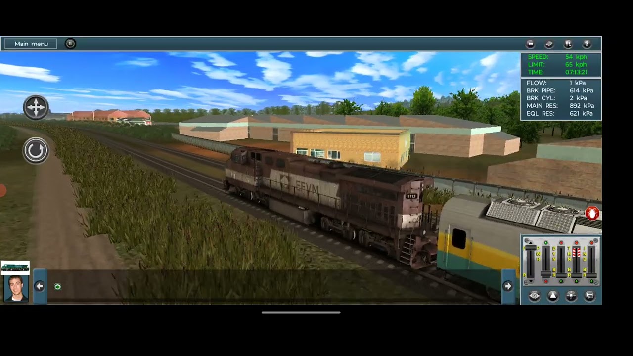 Simulação no regional Governo Valadares, rota EFVM para a TFC. - YouTube