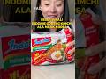 Resep Viral! Indomie Goreng Kimchi Ala Mbak Korea #reaction #indonesia #viralvideo #bule