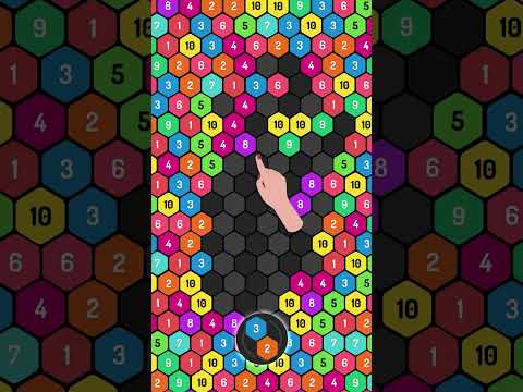 Merge Hexa - Number Puzzle