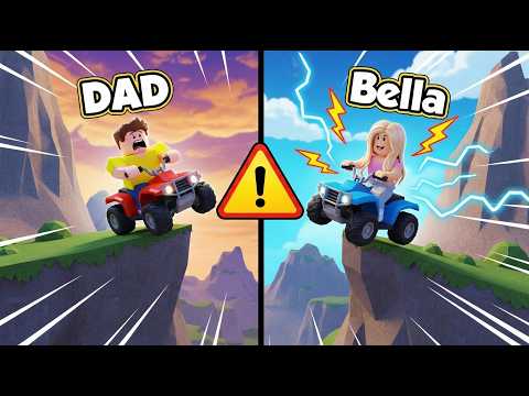 Dangerous ATV Driving With My DAD *ROBLOX GAME