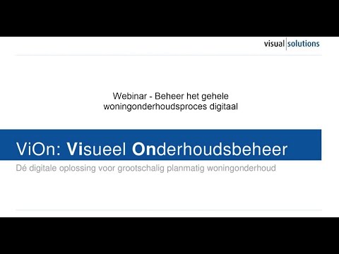 Webinar   Beheer het gehele woningonderhoudsproces digitaal