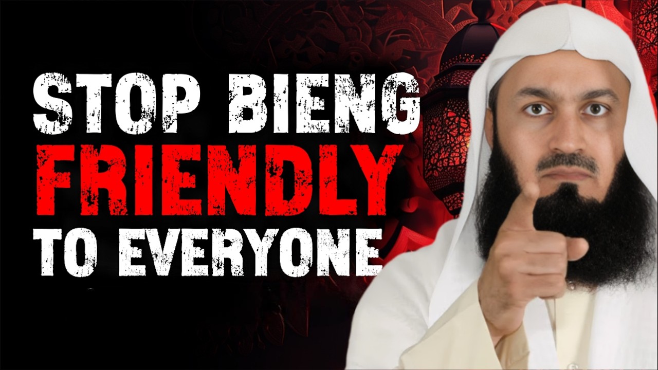 Stop Pleasing Everyone! Powerful Islamic Reminder | Mufti Menk