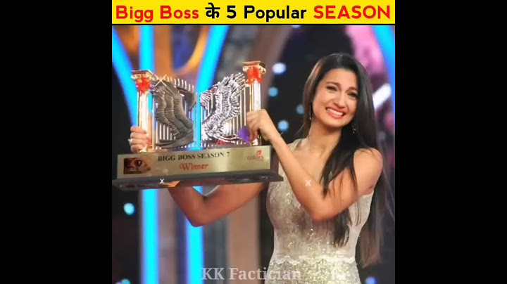 Bigg Boss के 5 Popular Season 🤩| Popular Bigg Boss Season #shorts #biggboss #biggboss16