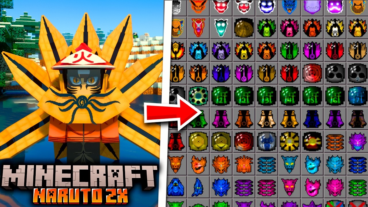 ATUALIZOU!! NOVA VERSÃO da Addon Naruto ZX v1.6 para Minecraft PE
