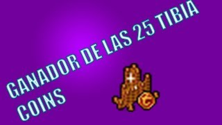 Ganador 25 Tibia Coins | Tibia