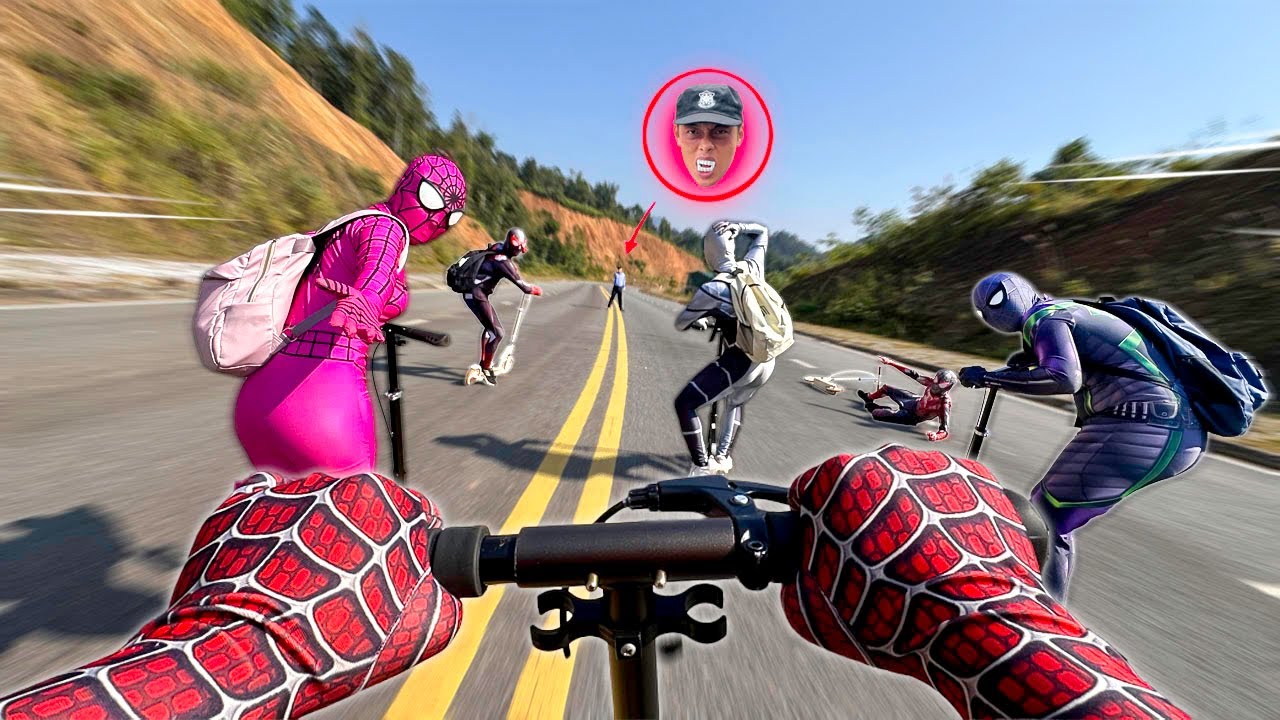 6 братьев-пауков сбегают от сербской гвардии, танцующей на заброшенном стадионе (вид от первого л...