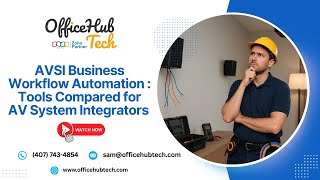 Best Workflow Automation Tools for AV System Integrators | Zoho One vs Competitors | OfficeHub Tech