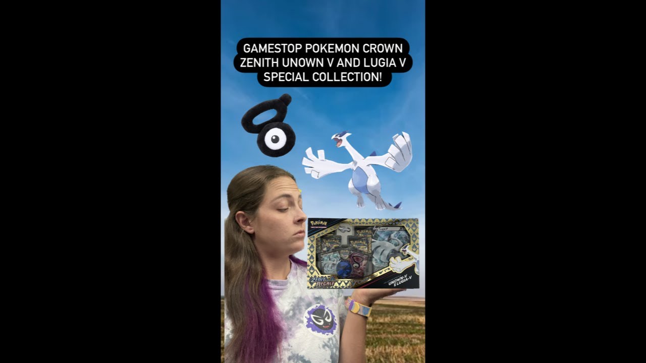 Pokemon Trading Card Game: Crown Zenith Unown V and Lugia V Special  Collection - GameStop Exclusive