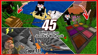 Java vs Bedrock | 45 DIFERENCIAS que NO Sabías  #4