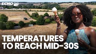 AMBER HEAT health alerts across most of England as temperatures could reach 36C