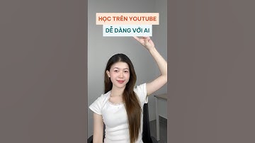 Học và tóm tắt video trên Youtube dễ dàng với AI #congcuai